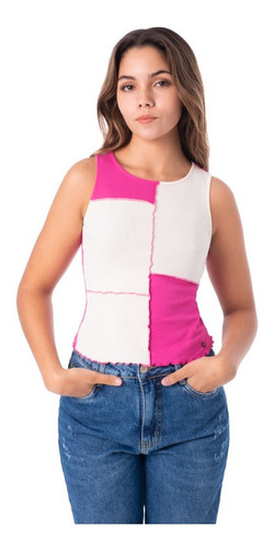 Polo Rib Lycrado Squeeze Dommeyz_s Barbie/ivory