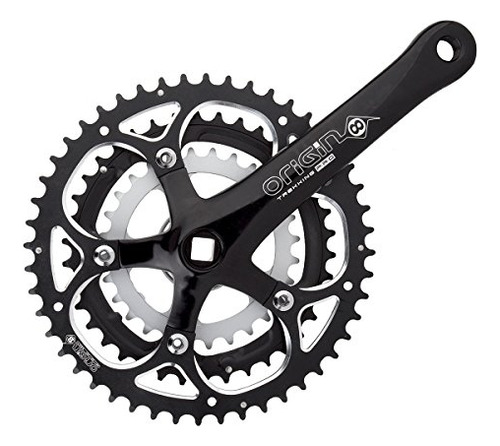 Crankset Or8 P-fit 175x48/38/28bk Sqr