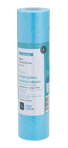Filtro De Agua Antibacterias Polipropileno 10 X2,75  