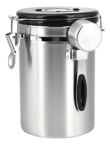N Recipiente De Almacenamiento De Granos De Café De Acero