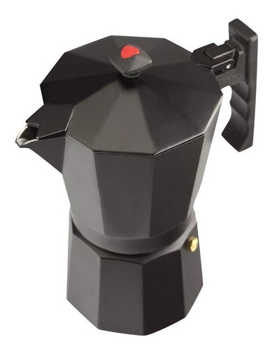 Imagen 2 de 4 de Cafetera Magefesa Colombia Noir 9 Tazas manual negra italiana