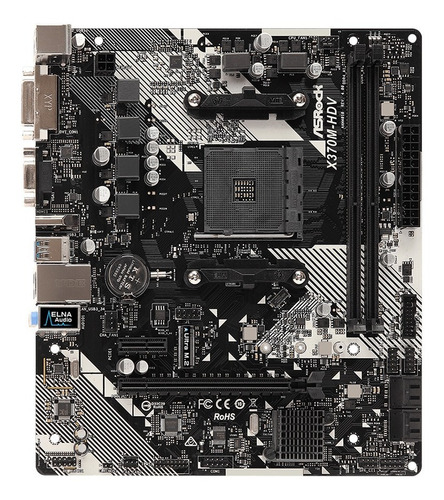 Mother Asrock X370m-hdv R4.0 Am4 X370 Amd Ryzen Gamer Pc