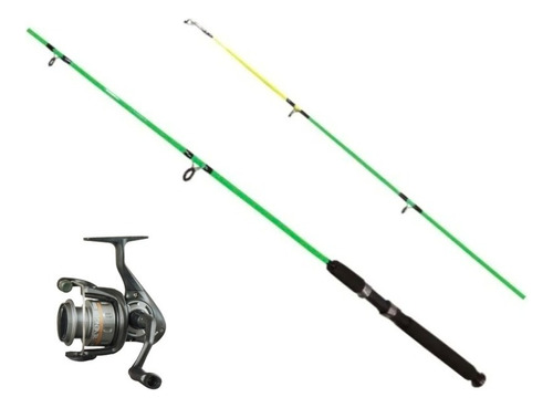 Combo Pesca Caña Lance 3 Mts + Reel 40 + Tanza Bentancor