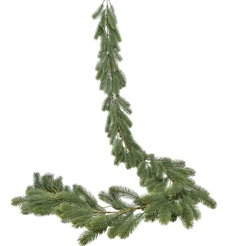 Dearhouse 6ft Artificial Pine Christmas Garland Winter Green