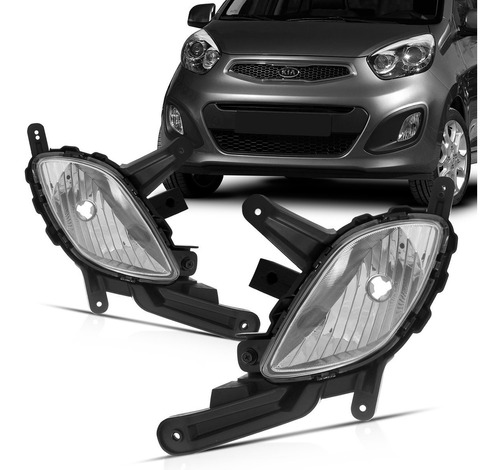 Par Farol Milha Picanto 2012 A 2013 2014 2015