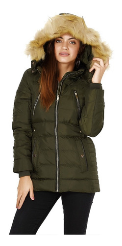 Campera Larga Impermeable Rompeviento Nieve Sky Nofret A105