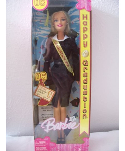 Barbie 2006 happy Muñeca De Graduación