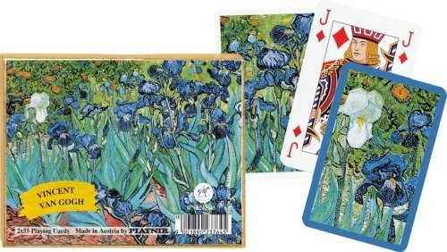 Piatnik Van Gogh - Juego De Naipes - Iris (1889)