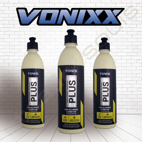 Vonixx | Carnauba Plus | Cera Limpiadora Protectora | 500ml