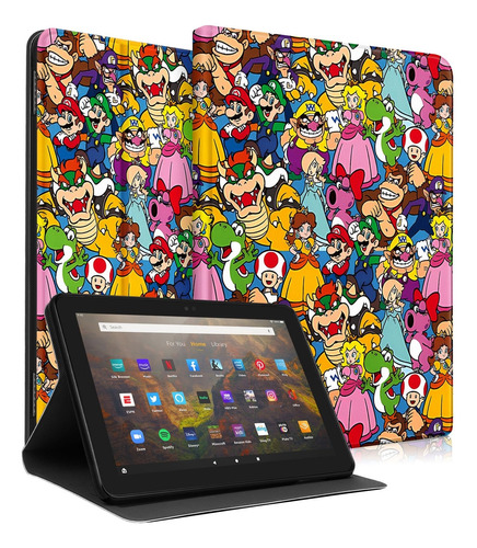 Trendy Fun For Fire Hd 8/8 Plus - Funda Para Tablet De 8 Pu.