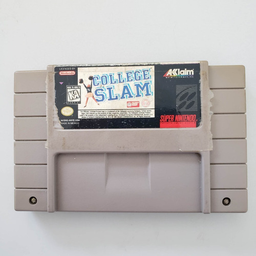 College Slam Original Super Nintendo Snes