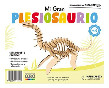 Mi Dinosaurio Gigante 3d-plesiosaurio