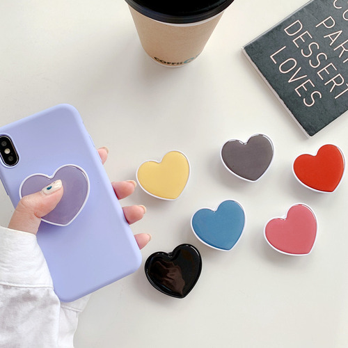 Verde Océano Oscuro P17 - Creative Heart Popsocket Pure Colo