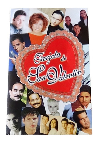 Cassette Tarjeta De San Valentin Varios Artistas 1999 Sony