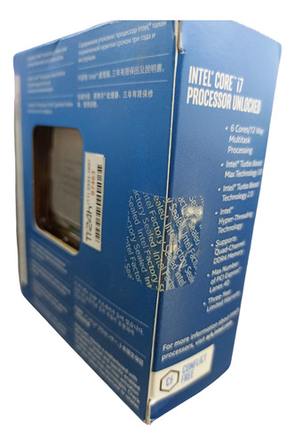 Processador Intel Core I7-6850k BX80671I76850K 4.0ghz Max 15mb Lga 2011-v3