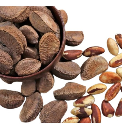 Castanha Do Brasil Natural Com Casca 800g