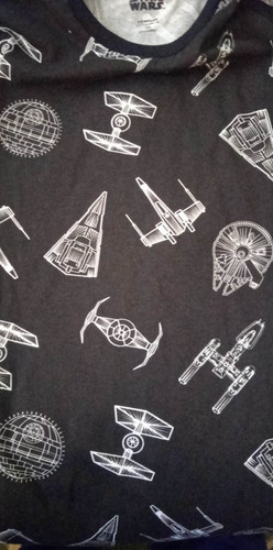 Playera Original De Star Wars Naves Talla Ech Adulto