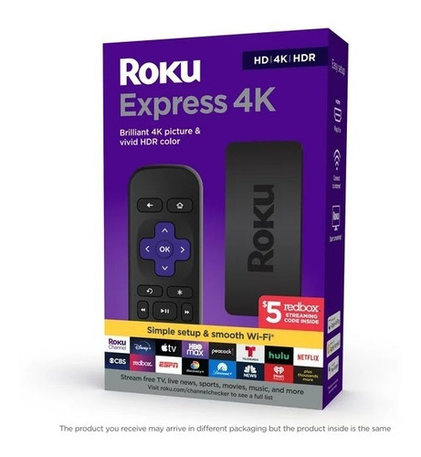 Roku Express 4k Streaming Cable Premiun Hdmi Player 4k/hd