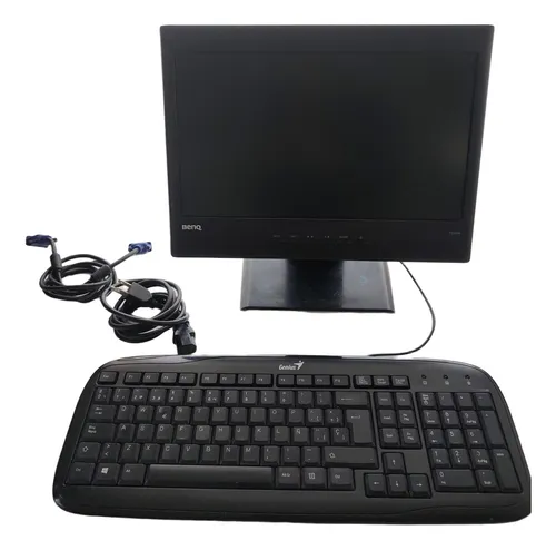 Monitor Benq 16 + Teclado Genius, Cable Vga Y Poder Cpu (Usado)