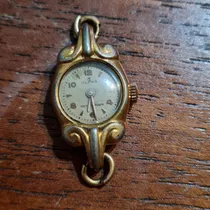 Comprar Reloj Pulsera Dama Antiguo Alpha Dorado Sin Funcionar