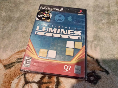 Puzzle Fusion Lumines + Plus Playstation 2 Ps2 - Disco Nuevo