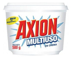 Lavaplatos Multiuso En Crema Axion 500gr