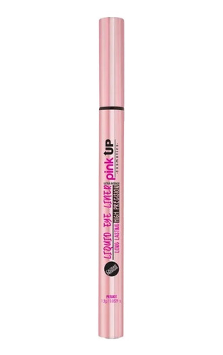 Delineador Plumon Líquido Punta Ultra Fina Pink Up Negro