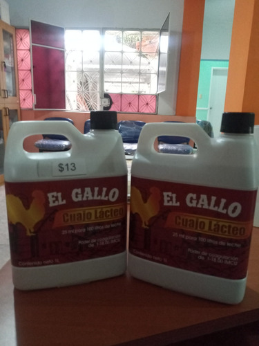 Cuajo Liquido, El Gallo, De 1 Litro Para 4000 Kitros