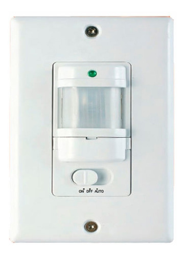 Imagen 3 de 6 de Sensor Movimiento Sylvania Infrarrojo 180° Interruptor Pared