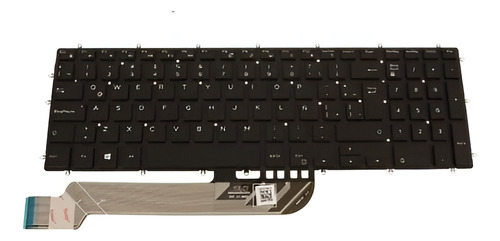 Teclado Para Dell 15 5565 5567 7566 7567 Español Orig Color Negro