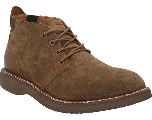 Botin Cuero Hombre Nebula Verde Hush Puppies