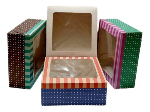 Caja Para 9 Cupcakes (x12 Unidades)
