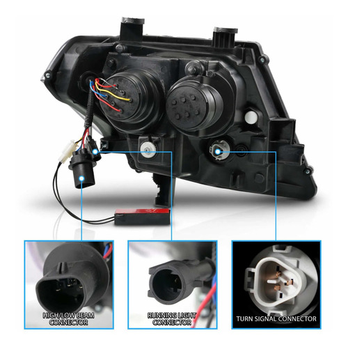 Par D Faros Led Nissan Frontier Pro-4x 2009-15 16 17 18 2019