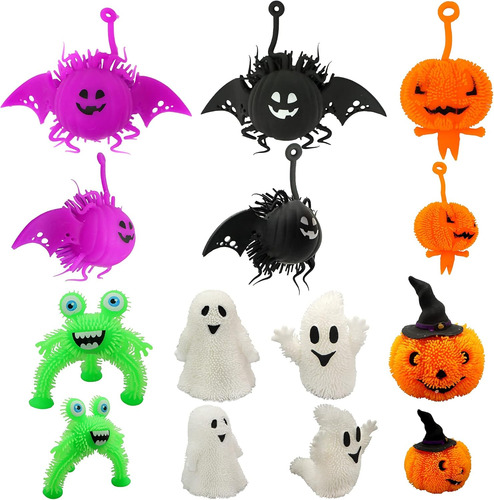 Joyin 9 Bolas Led Para Aliviar El Estrés De Halloween, Jugue