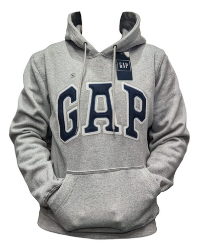 Sudadera Gap Hombre Gruesa Capucha Y Logo Bordado