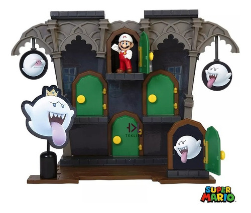 Juego Mansion Boo Deluxe Super Mario Playset