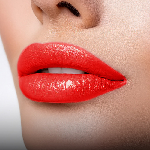 Labial Satinado Ivy Con Colageno Y Vitamina E Fiery Orange