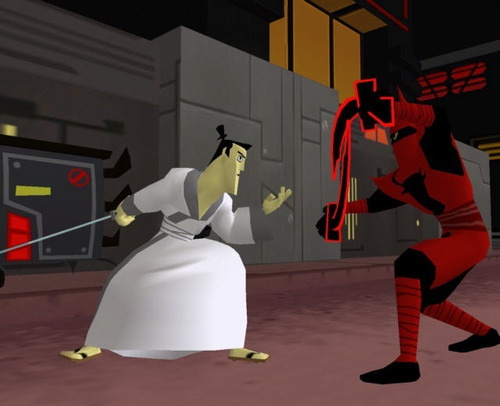 Parche de acción y aventura para PS2 de Samurai Jack: The Shadow Of Aku