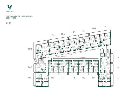 Imagen 24 de 30 de Departamento En Venta, 2 Ambientes En Ventura Al Río - Tigre Centro