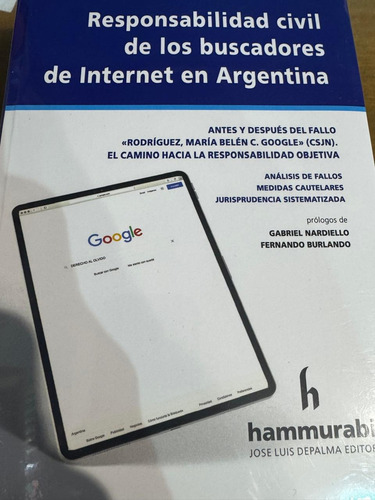 Responsabilidad Civil De Buscadores De Internet - Leguizamón