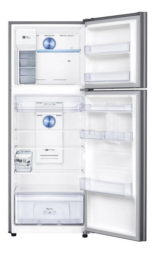Imagen 4 de 5 de Heladera inverter no frost Samsung RT38K5982 metálico con freezer 368L 220V