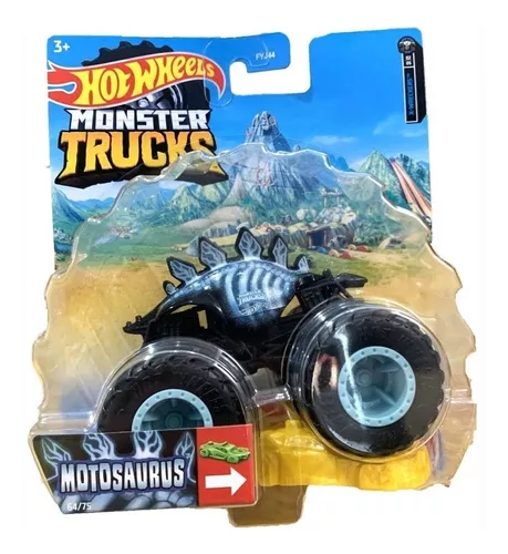 Mattel Hot Wheels Monster Trucks Carro de brinquedo com controle remoto por  rádio