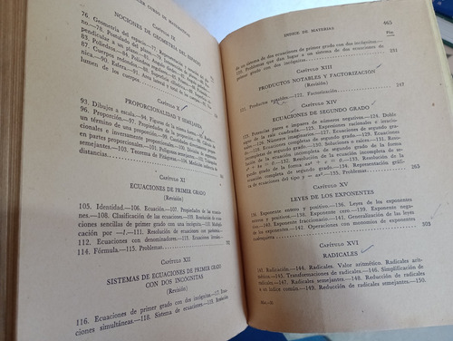 Matemáticas Tercer Curso Arqiumides Caballero 1a Edición (Usado)