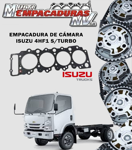 Empacadura De Camara Isuzu 4hf1 (sin Turbo)