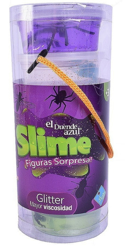 Slime Glitter Pote X 6 Unidades De 50 Grs Bichos Tenebrosos 