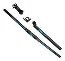 Comprar Kit Guidão Bicicleta Aluminio Venzo Canote Selim Mtb Cores 
