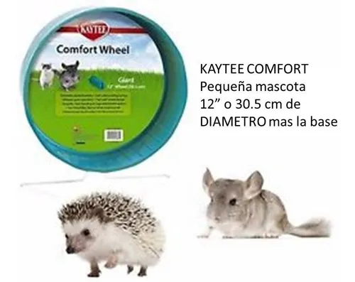 Rueda Ejercicio Mascota Erizo Chinchilla Rata Kaytee Envio G