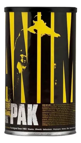 Animal Pak Multivitaminico Aumento Muscular X44 Serv