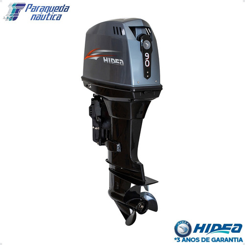Imagem 1 de 4 de Motor De Popa Hidea 2 Tempos 90hp Fhl-d