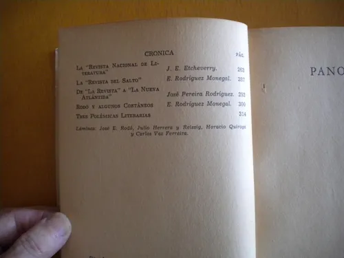 La Literatura Uruguaya Del 900 / Editorial Número 1950 (Usado)